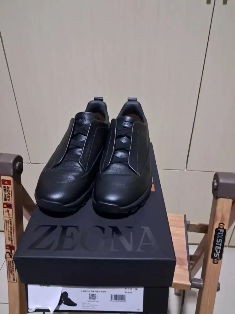 Jual sepatu kulit zegna,