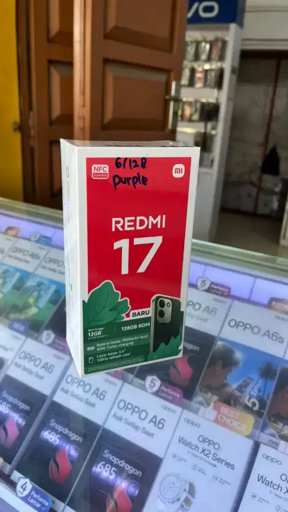 REDMI 17 RAM 6/128GB NEW TERMURAH