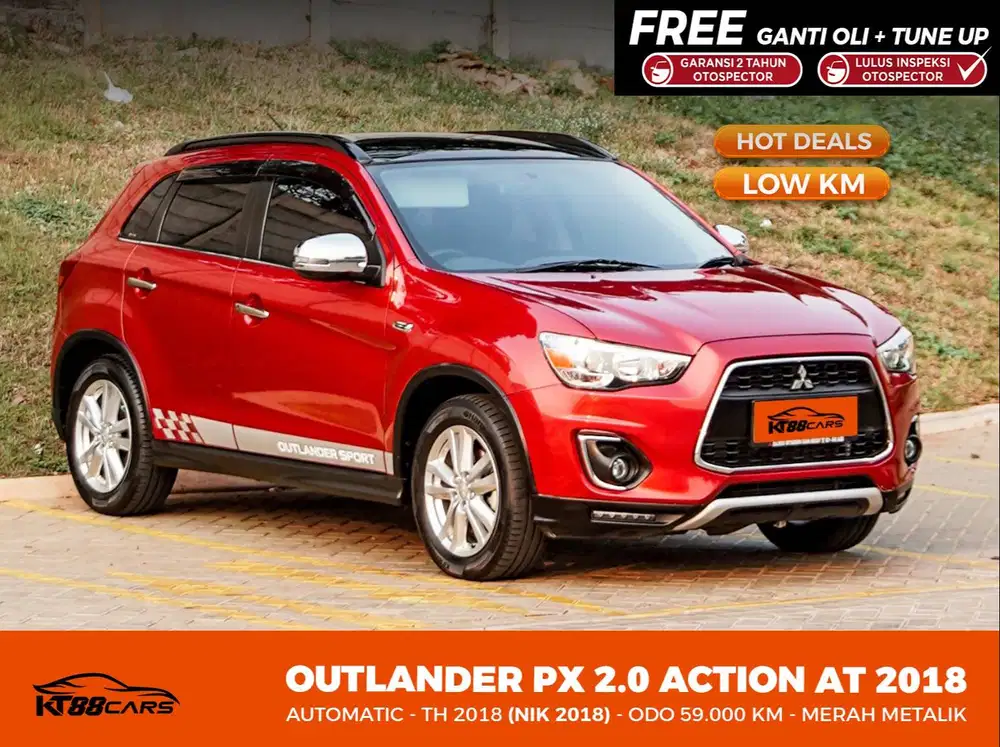 Record MITSUBISHI OUTLANDER PX 2.0 ACTION AT 2018