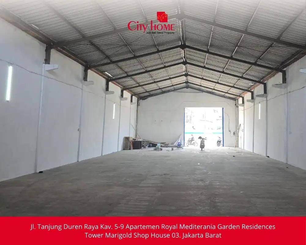DIjual Gudang Strategis Pinggir Jalan Utama | Akses Truk & Kontainer