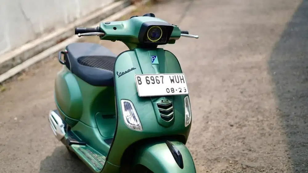 PIAGGIO VESPA S 125 IGET 2019 HIJAU DOFF