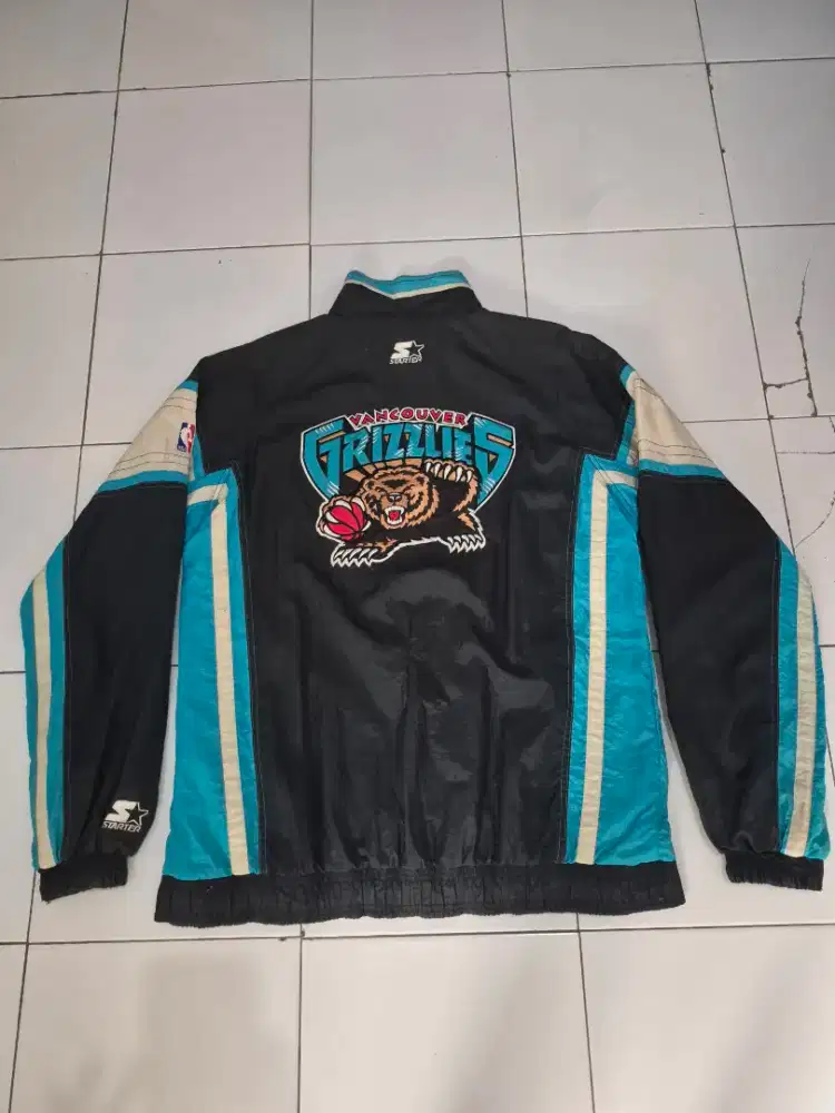 Jaket Starter x NBA Grizzlies Vintage