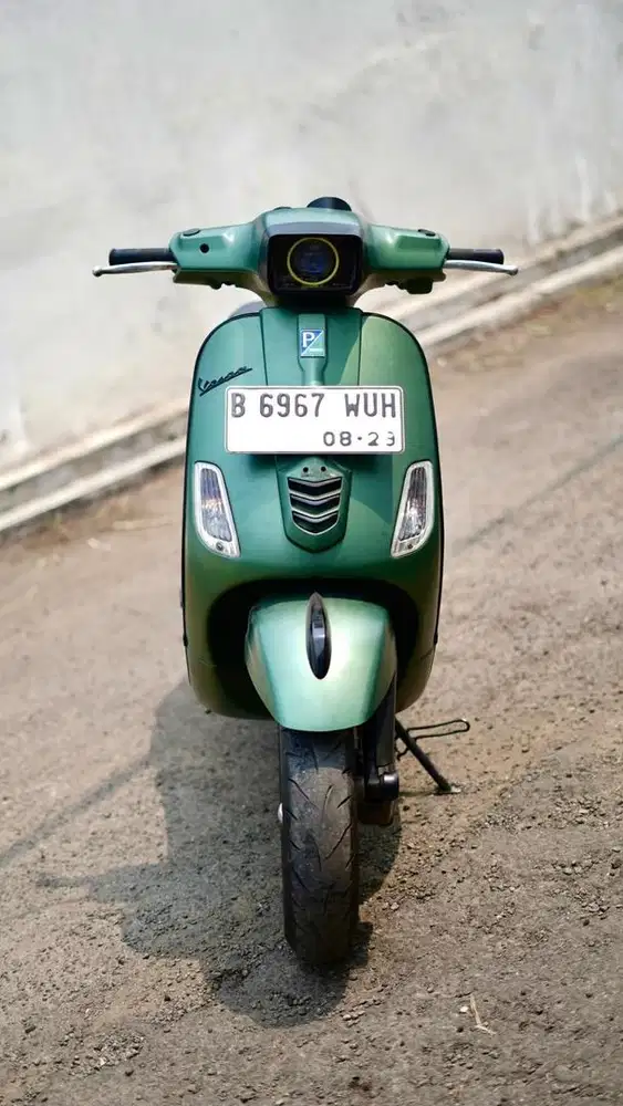 PIAGGIO VESPA S 125 IGET 2019 HIJAU DOFF