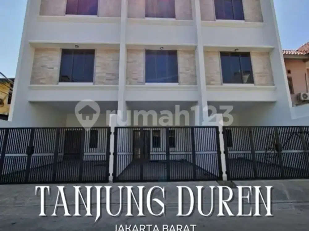 Brand New House Bangunan 3 Lantai Lokasi Sangat Strategis di Tanjung Duren, Jakarta Barat
