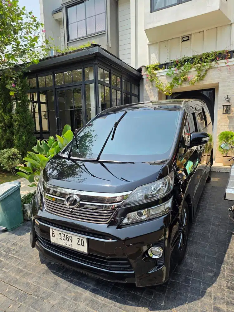 CASH vellfire ZG 2014 tipe tertinggi premium sound no PR low km mint