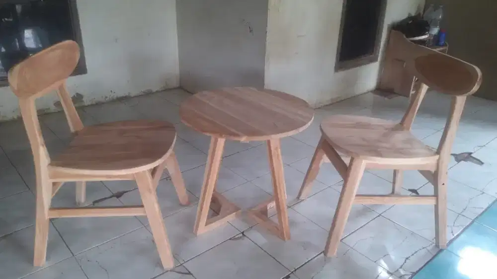 Kursi Dan meja kayu Harga murah kualitas premium