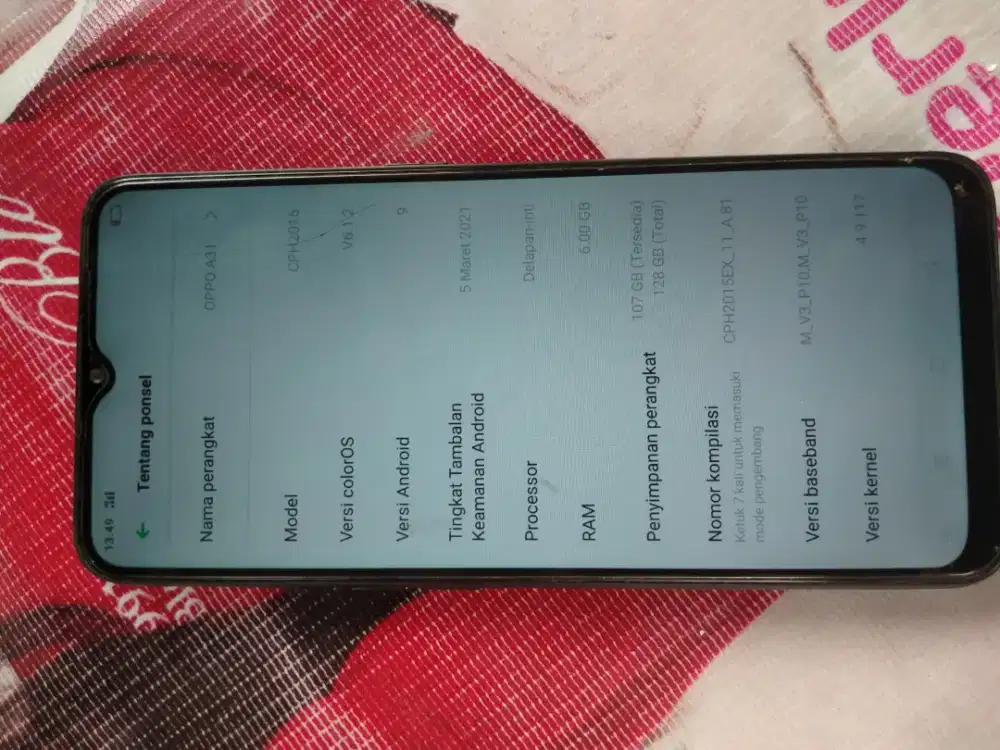 OPPO A31 RAM 6/128 MUMER