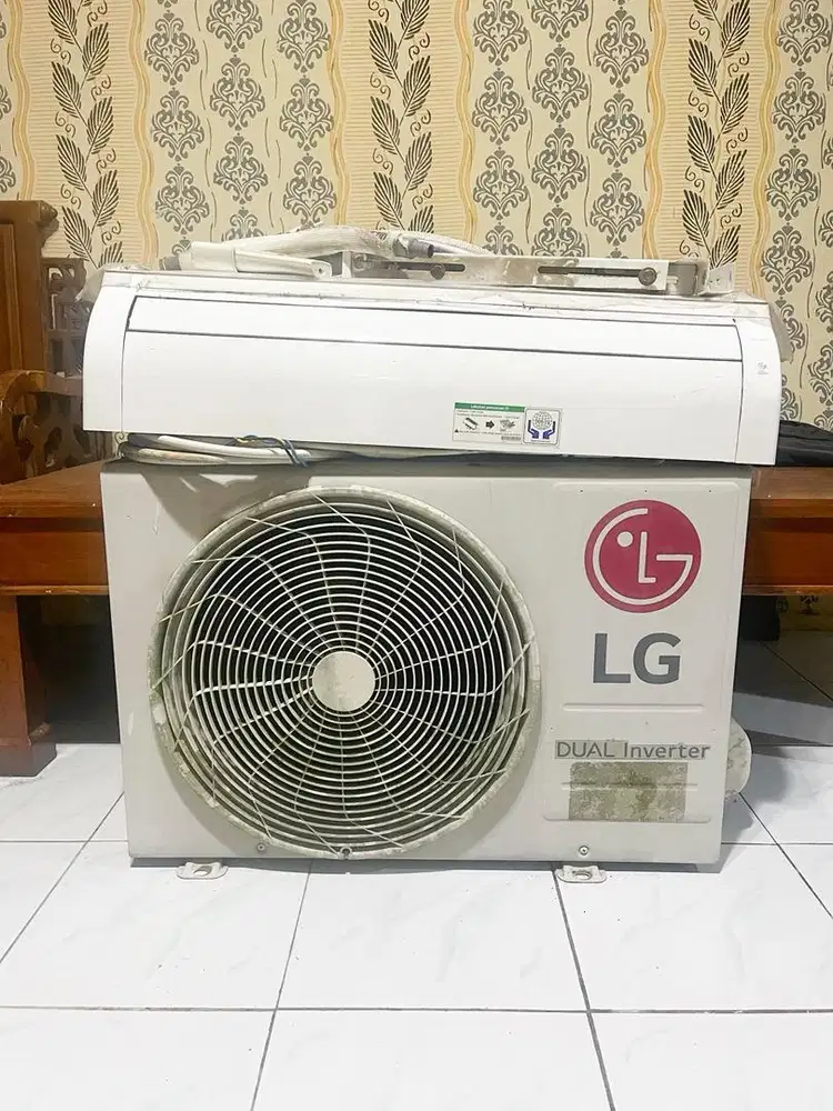 AC LG Dual Inverter ¾ PK Jarang Pakai – Normal & Dingin