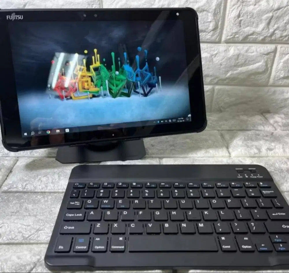 Fujitsu tablet celeron ram 4gb cocok sekolah kuliah kerja touch 2in1