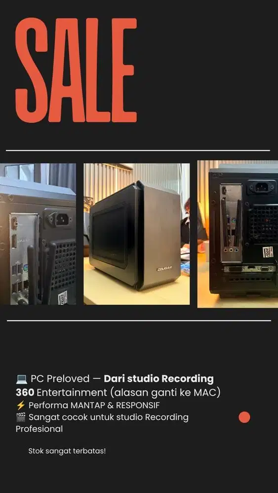 PC STUDIO RECORDING PROFESIONAL