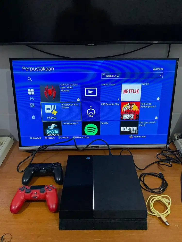 Ps4 Fat Original Fullset 1TB