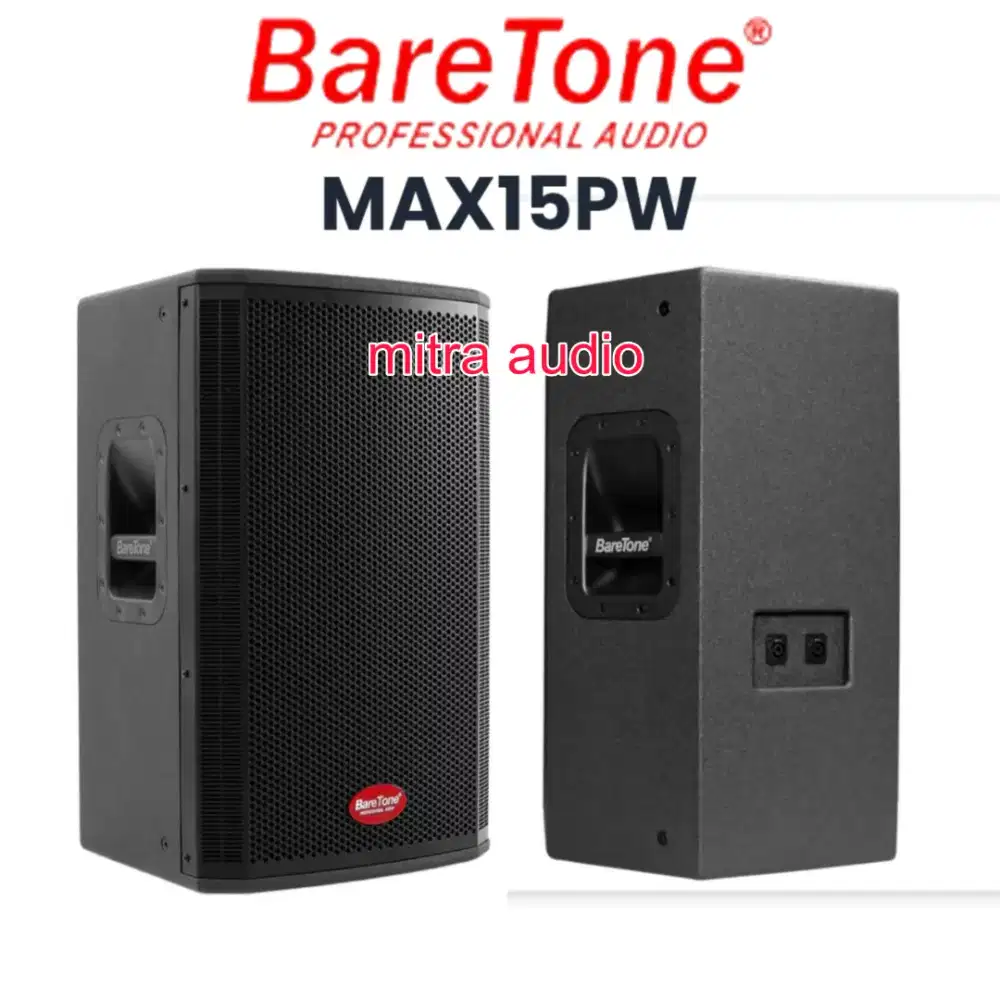 Speaker pasif 15 inch outdoor baretone max15pw original 1000 watt