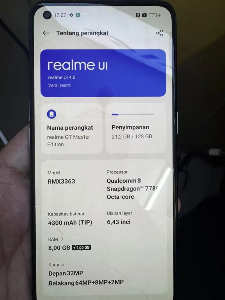 dijual realme master edisi 5G 8/256