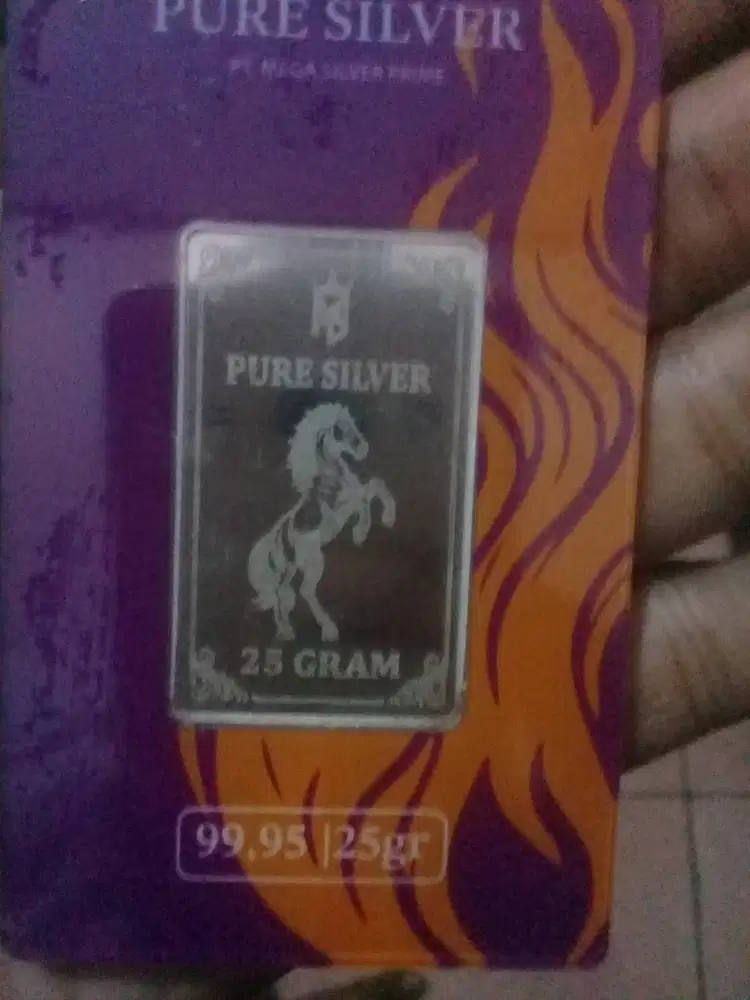 Perak Batangan 25Grm