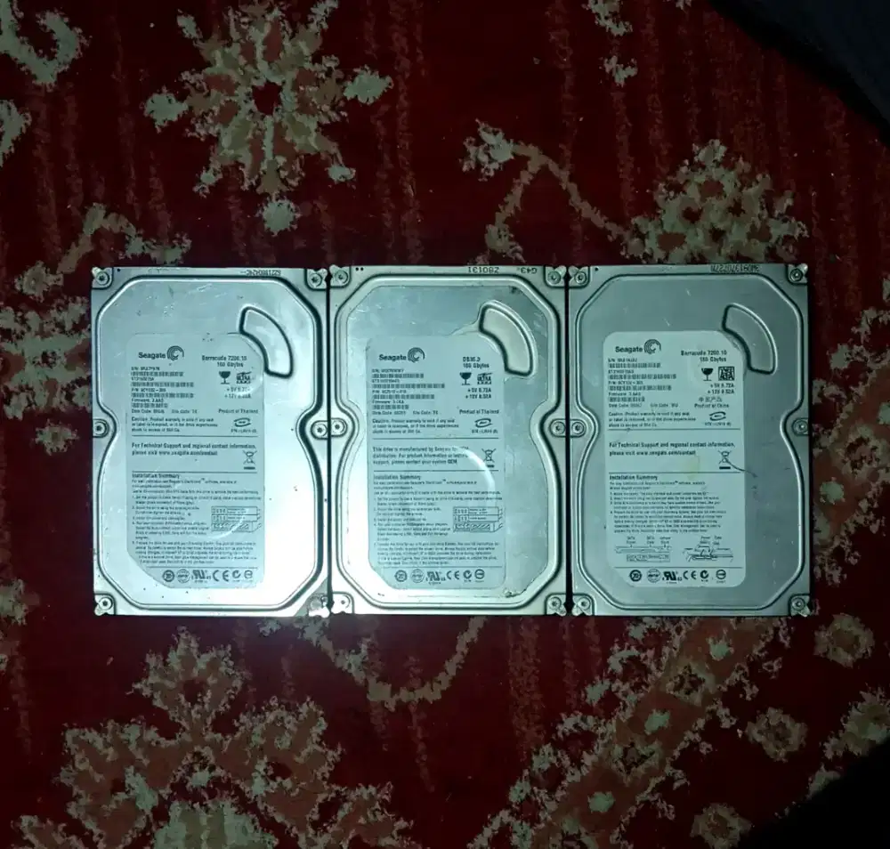 HDD hardisk internal 160gb merk seagate