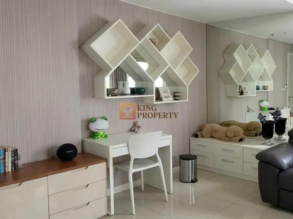 Rare Unit! Disewakan Apartemen 2 BedRoom Madison Park Jakarta Barat Hook Luas 52m² Full Furnished Lantai Rendah Dekat Mall Central Park