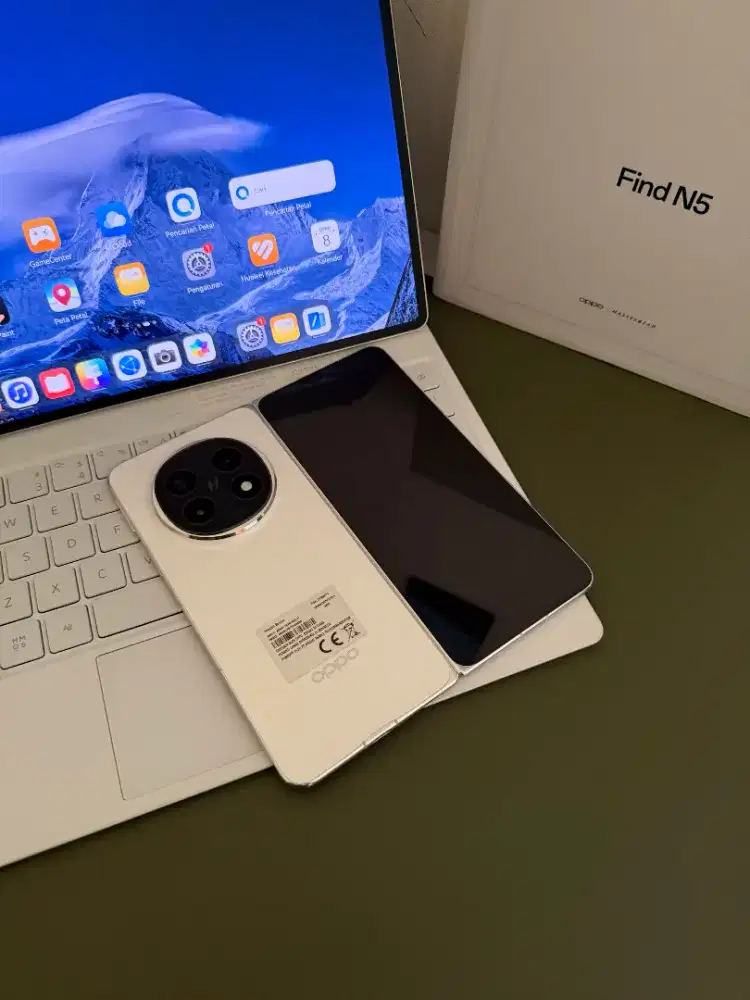 Oppo find N5 fold 16/512gb fullset mulus resmi