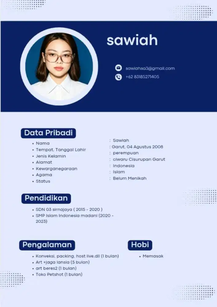 Info loker apa aja yang penting halal