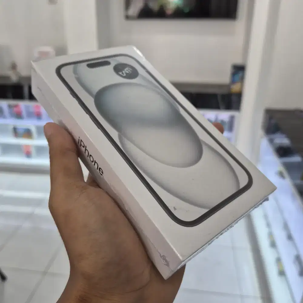 IPHONE 15 128 KONDISI SEGEL BERGARANSI RESMI IBOX