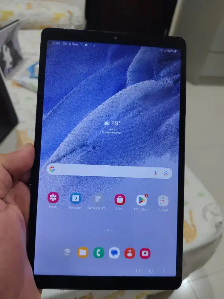 Dijual Samsung TAB A7 Lite 3/32 + Sim Card LTE