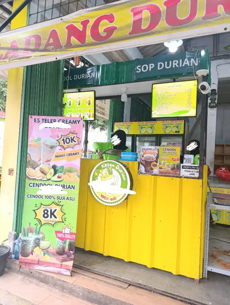 Booth Rakitan Bekas Cendol