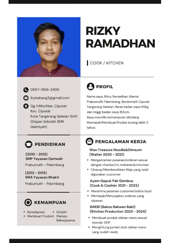 Info lowongan kerja