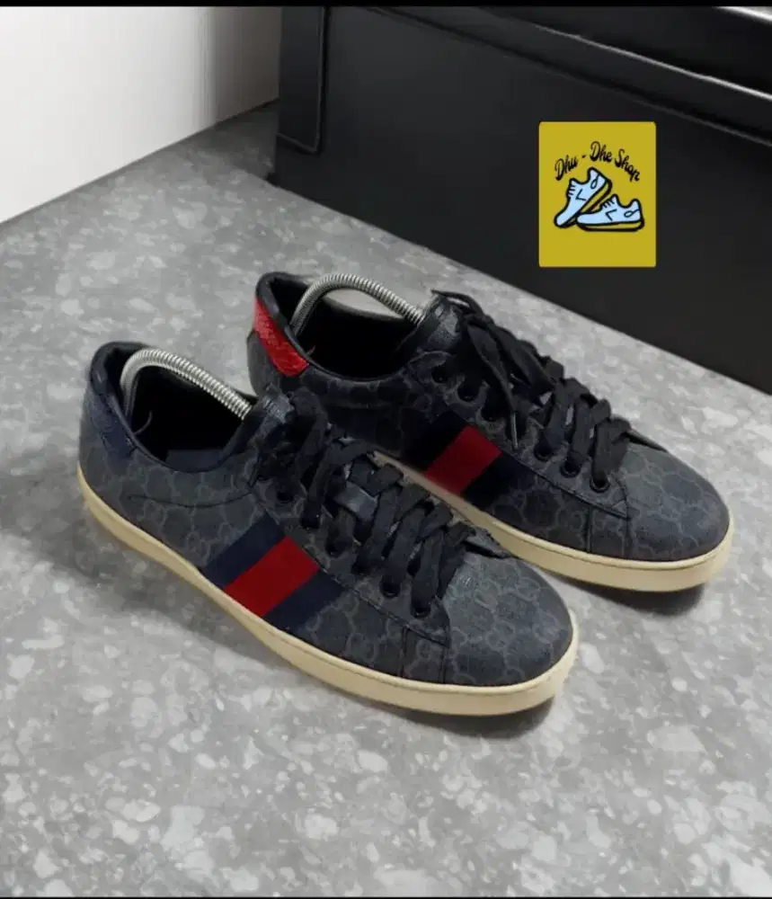 Sepatu Sneaker Gucci size 41 original itali mewah