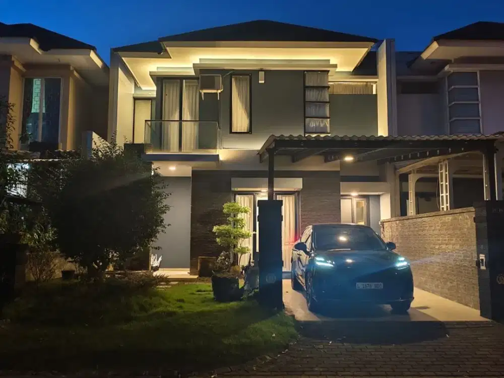 Rumah Full Furnished Di Perumahan Wisata Bukit Mas Surabaya Barat