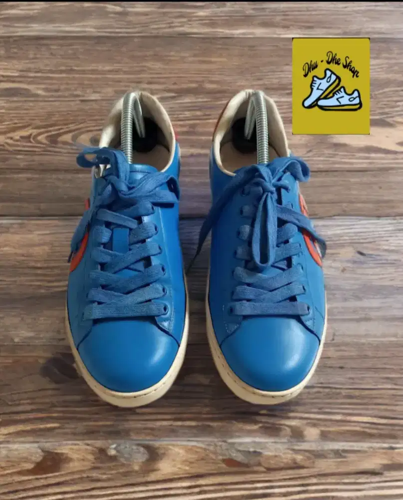Sepatu sneaker Gucc Ace Interlocking Bluei size 41 original mewah