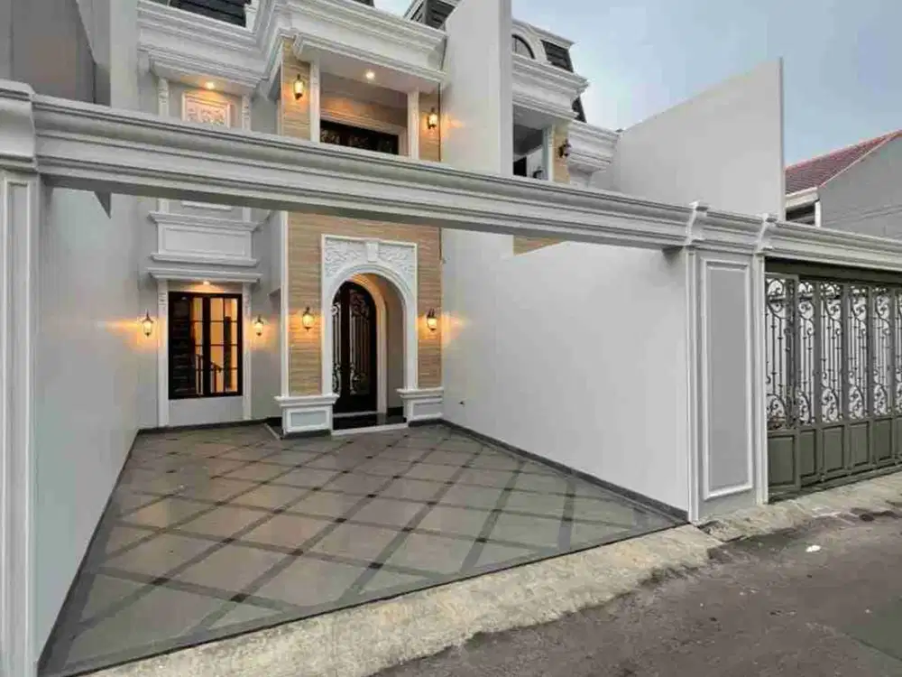 Rumah siap huni bergaya American style di Jagakarsa selatan