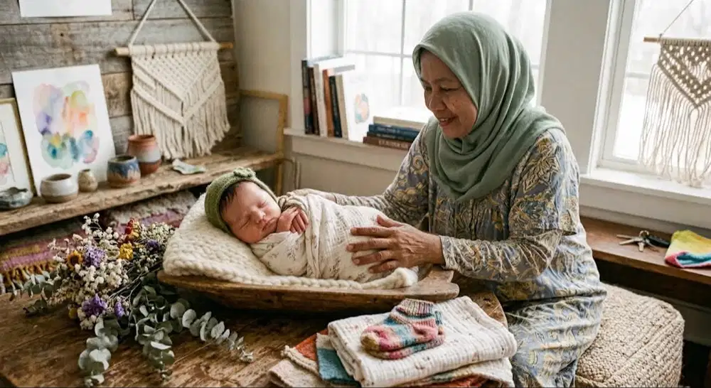 ART MOMONG ANAK NEW BORN