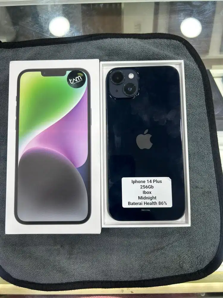 Iphone 14 Plus 256Gb Ibox Midnight Normal Fullset