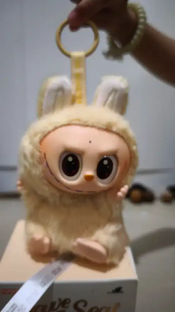 Labubu Doll Yellow Color