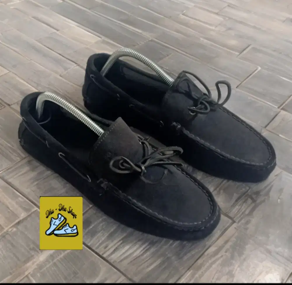 Sepatu slip on coach size 40 original suede