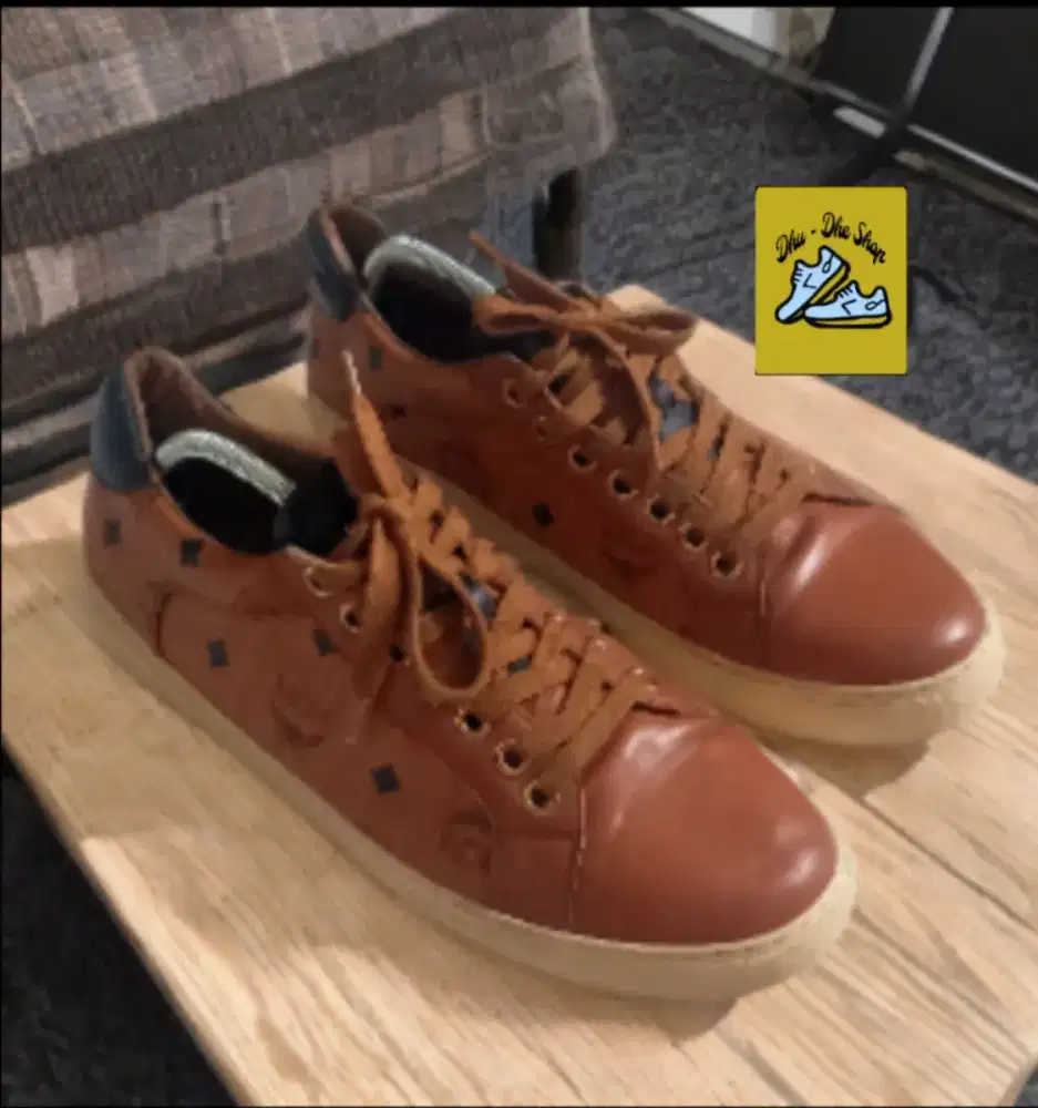 Sepatu MCM size 43 Visetos Terrain Low full kulit