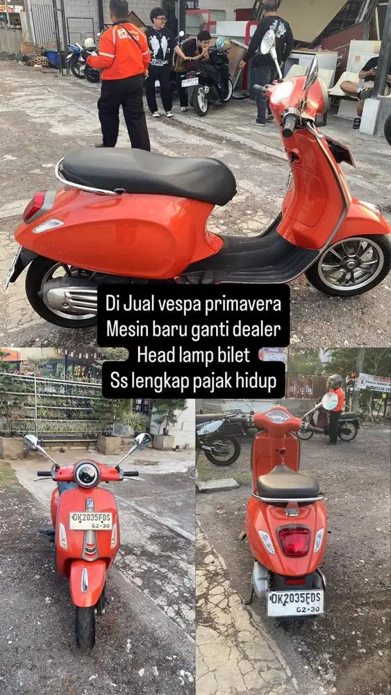 DIJUAL VESPA PRIMAVERA 2019