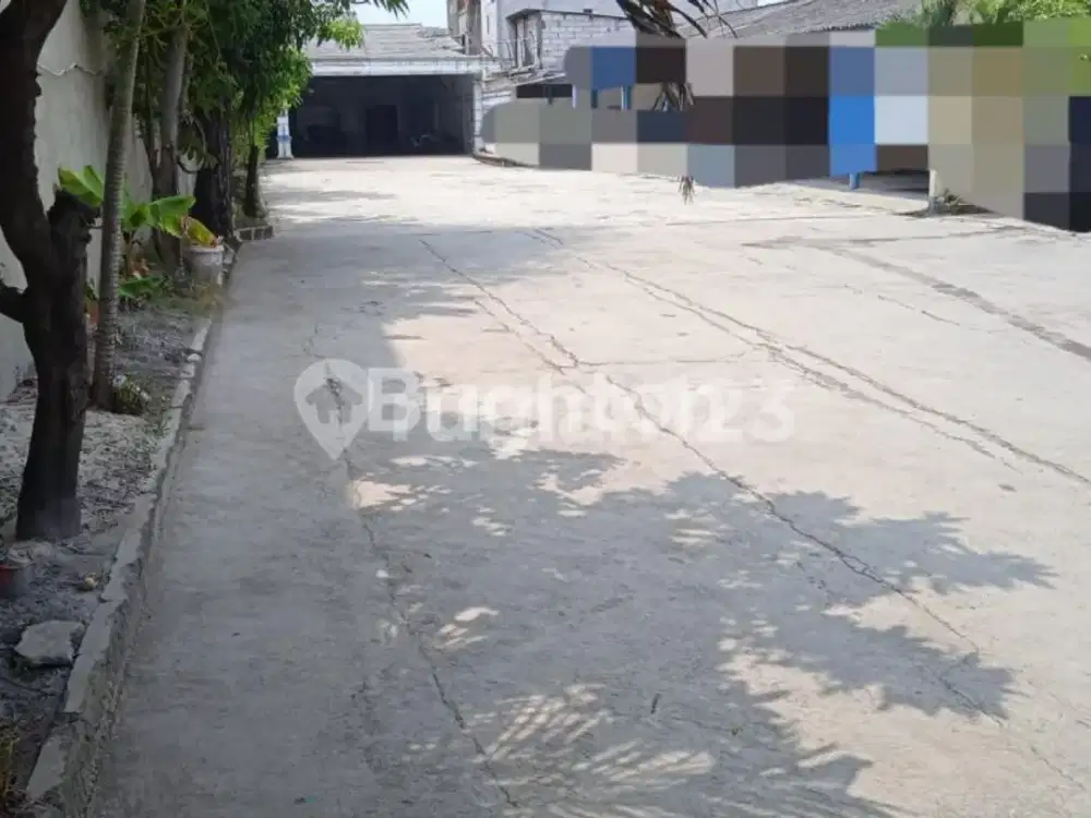 Dijual.tanah Luas 2306 Meter Zonasi Kpi (kawasan Peruntukan Industri ) Pinggir Jalan Raya Dekat Teluk Gong, Pejagalan, Penjaringan , Jakarta Utar