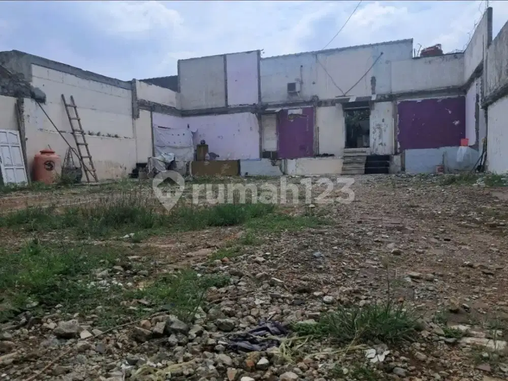 *dijual & Disewakan Tanah Zonasi Komersil Luas 715m2 Dan Bangunan Luas 300m2 Di Lokasi Strategis Pinggir Jalan Raya Besar Kalimalang, Cipinang Mu