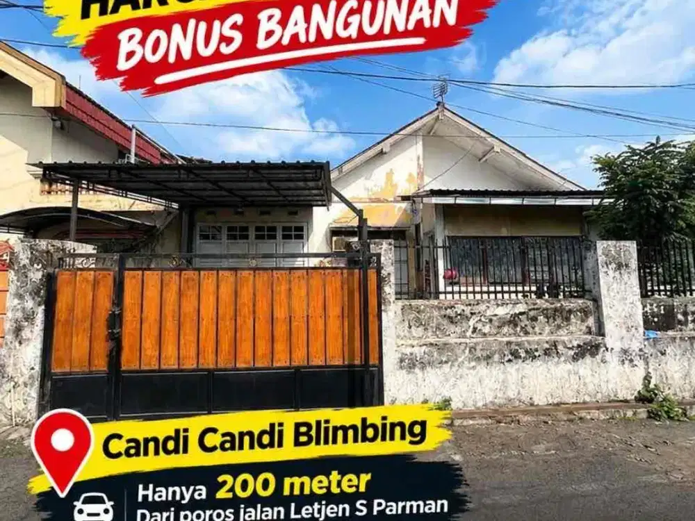Jual Cepat Rumah Hook hanya 200 meter dari Letjen S Parman