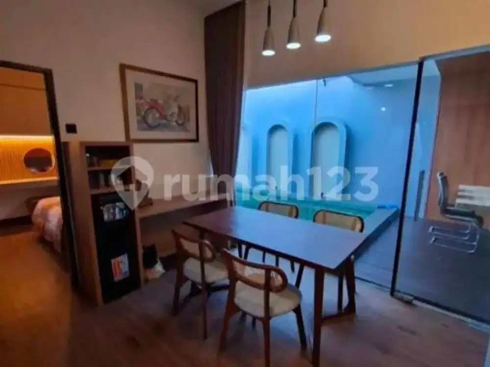 Rumah Kori Nuansa Taman Griya Jimbaran, Furnished dan Private Pool