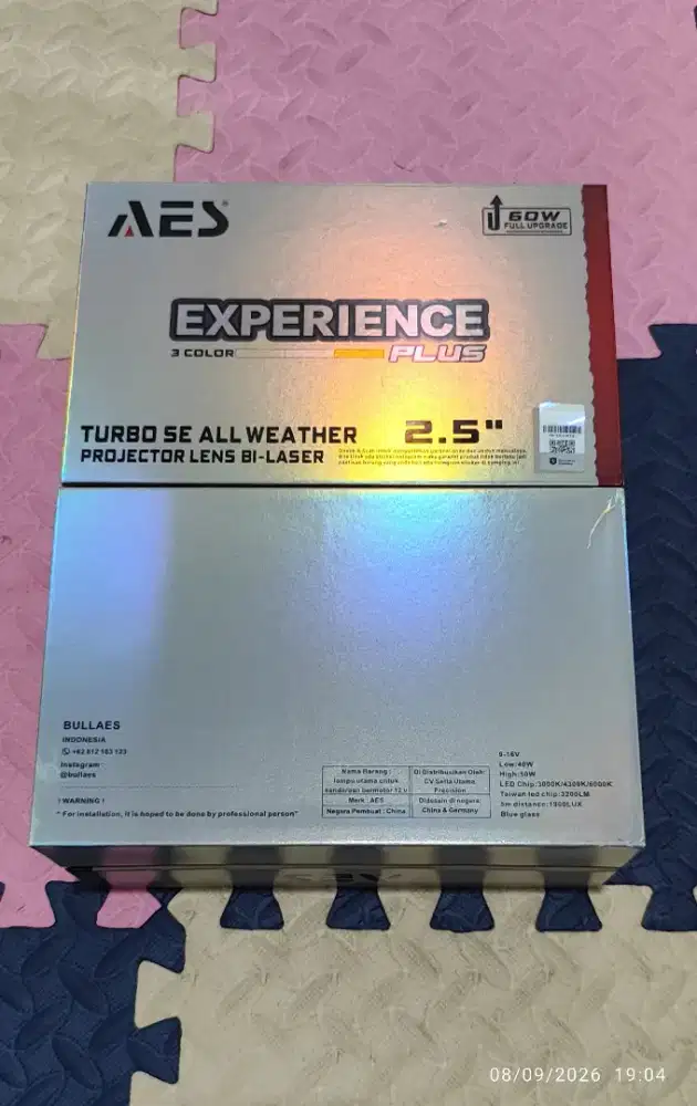 Headlamp Biled AES Experience 2,5 inchi