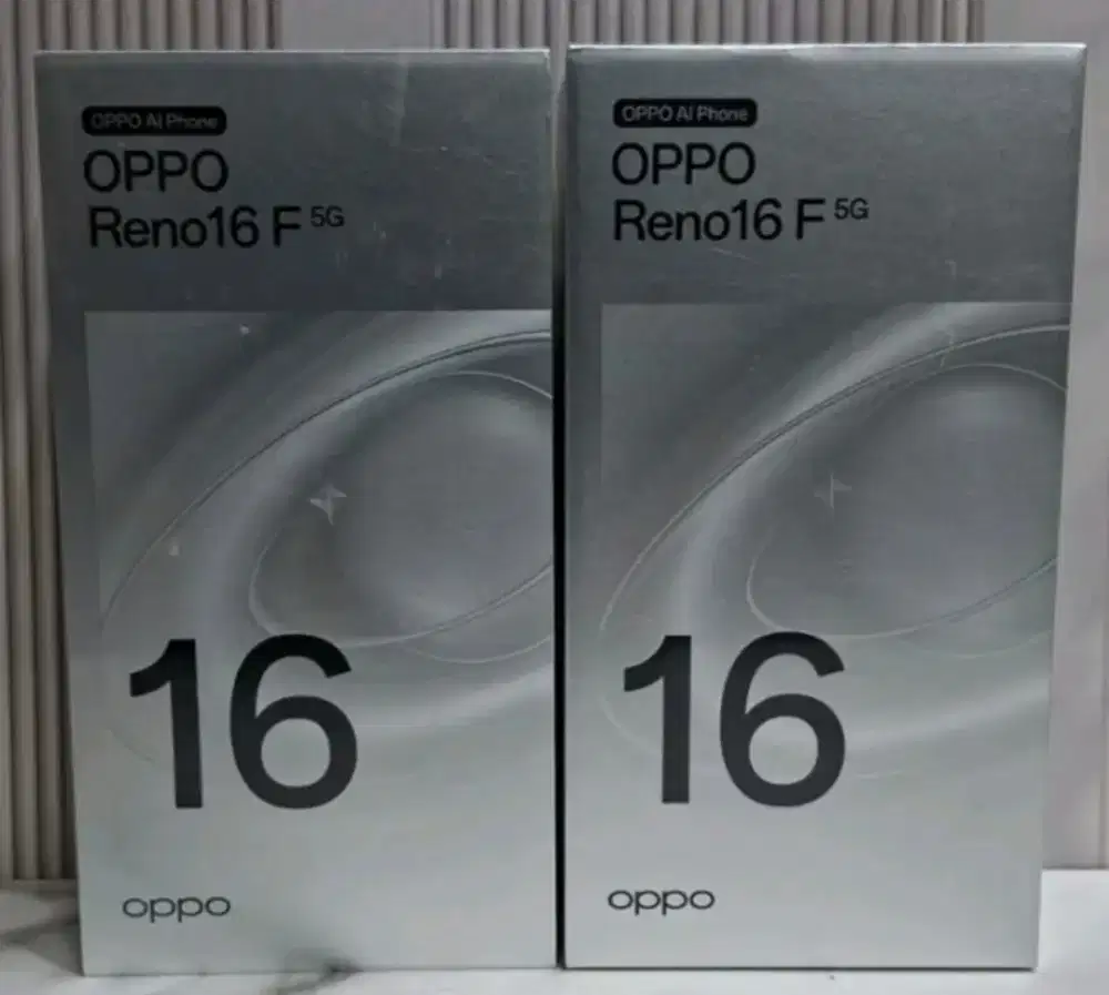 OPPO Reno 16F 5G 8/128 - 8/256 BNIB Garansi Resmi Indonesia