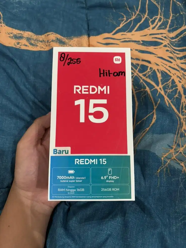 Redmi 15 baru ( masih di segel )