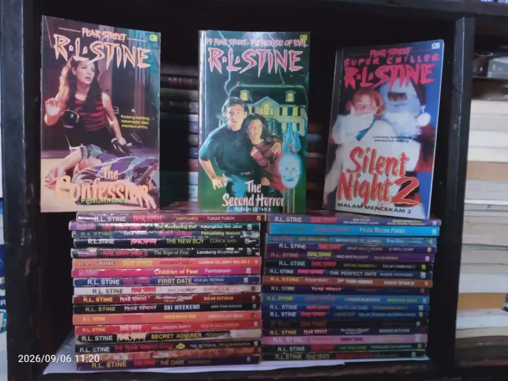 Novel Preloved Fear Street - R.L. Stine(Terjemahan Indonesia Gramedia)