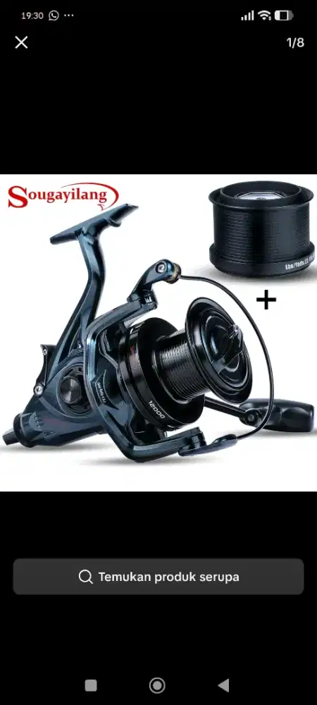 Reel pancing merek sougayilang 12000