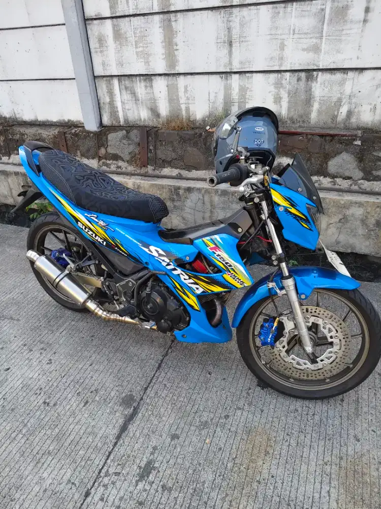 Satria fu 2014 udah ganteng abiiiiiis siapa cepat dia dapat