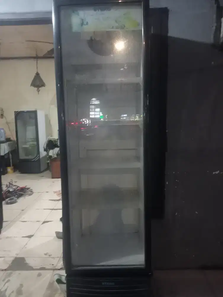 Kulkas kaca Cokies 5 Rak merk STEKO