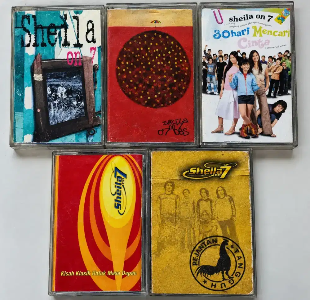 [BACA DESKRIPSI] KASET PITA SHEILA ON 7