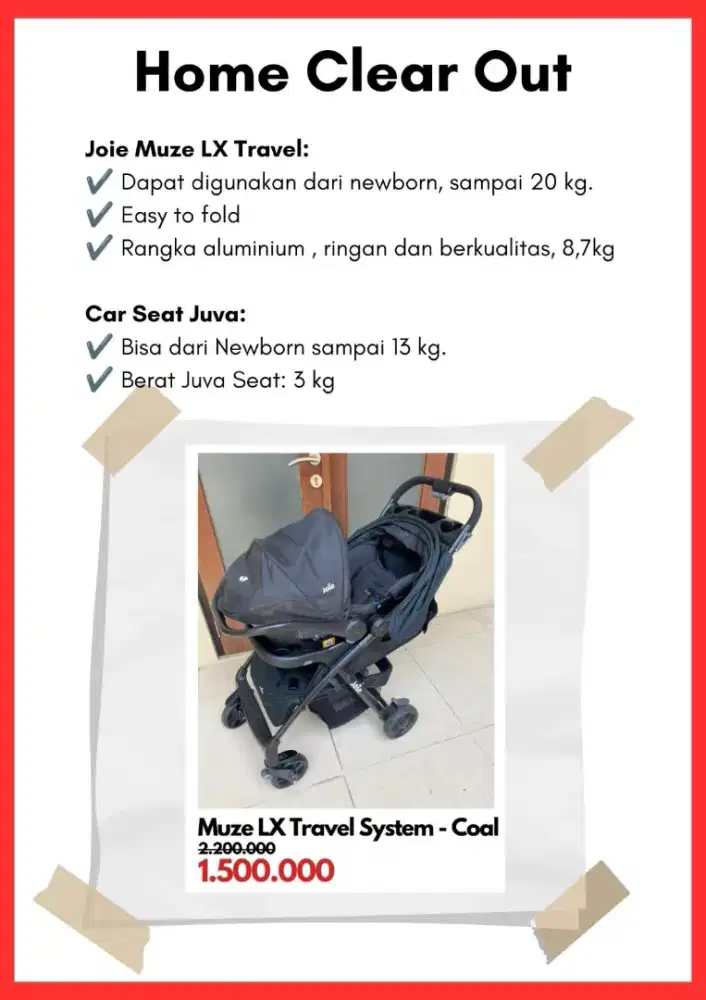 Joie Muze LX Travel
