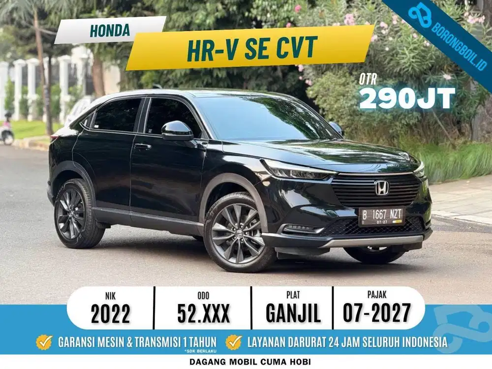 HRV SE CVT 2022 HITAM FAVORIT